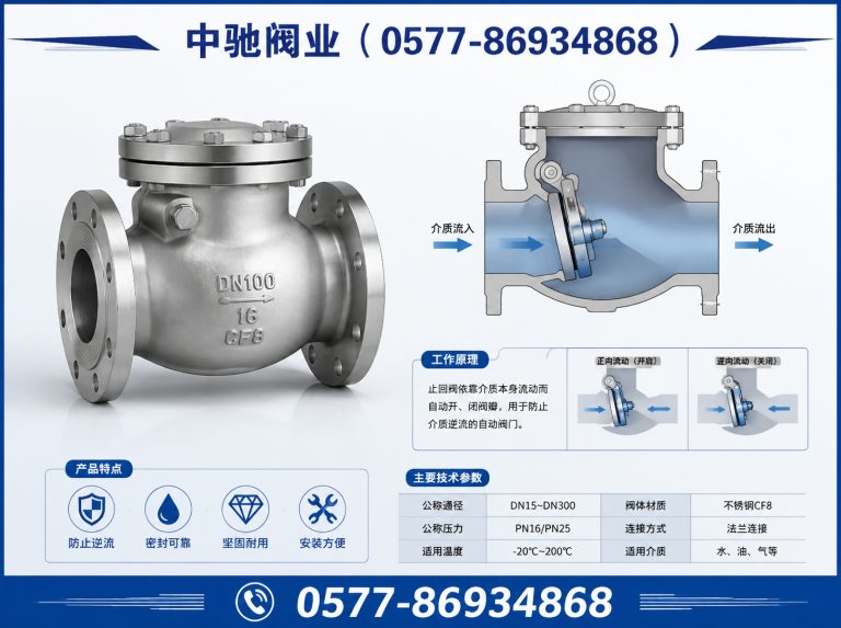 龙港市止回阀展示图